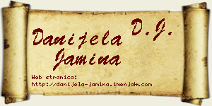 Danijela Jamina vizit kartica